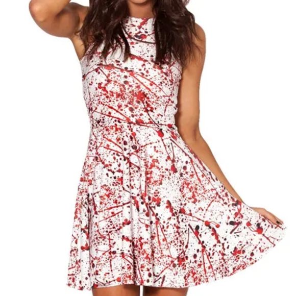 Blackmilk Dresses & Skirts - BlackMilk Blood Splatter Skater Dress